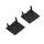 EL-28ECCR END CAP FOR EL-28CR PROFILE, BLACK, SET