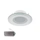 LED PANEL GLASS ROUND 6W 2700K+WITH INVERTER