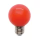 LED GLOBE LIGHT BULB G60 3W E27 RED