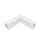 LED PROFILE. RECESSED, L-CORNER S77 SERIES WHITE SURFACE MOUNTED
