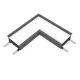 L-CONNECTOR FOR ELMARK PROFILE RECESSED 3000K BLACK