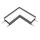 L-CONNECTOR FOR ELMARK PROFILE RECESSED 4000K BLACK