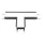 T-CONNECTOR FOR ELMARK PROFILE RECESSED 4000K BLACK