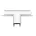 T-CONNECTOR FOR ELMARK PROFILE RECESSED 4000K WHITE
