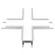 X-CONNECTOR ELMARK PROFILE RECESSED 3000K WHITE