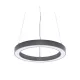 LED LIGHT FIXTURE RINGS 35W 4000K D600 GREY