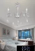 UNIVERSO Chandelier 3 arms 3xE14 Max.40W D50x50cm white/gold
