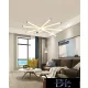 UNIVERSO Pendant light 55w 4400lm 3000k IP20 White 820x1100mm