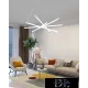 UNIVERSO Pendant light 55w 4400lm 6500k IP20 White 820x1100mm