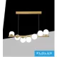 UNIVERSO Pendant light 7xG9 max.10w 1060x160x1000mm IP20 Old gold 5 years