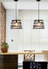 UNIVERSO Pendant light 1xE27 IP20 D325x1430mm black