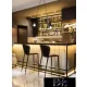 UNIVERSO Pendant light 2xE27 IP20 670x1500mm black