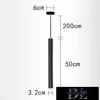 UNIVERSO pendant light 3w 3000k 300lm 32x500mm IP20 black