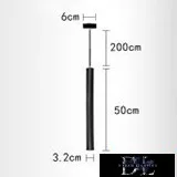 UNIVERSO pendant light 3w 4000k 300lm 32x500mm IP20 black