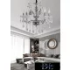 UNIVERSO Chandelier 5 arms 5xE14 Max.40W D65x58cm chrome