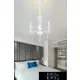 UNIVERSO Chandelier 3 arms 3xE14 Max.40W D58x100cm white