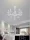 UNIVERSO Chandelier 5 arms 5xE14 Max.40W D60x110cm white