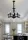 UNIVERSO Chandelier 5 arms 5xE14 Max.40W D60x110cm black