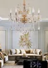 UNIVERSO Chandelier 6 arms 6xE14 Max.40W D65x58cm gold