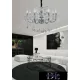 UNIVERSO Chandelier 8 arms 8xE14 Max.40W D71x58cm chrome
