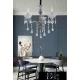 UNIVERSO Chandelier 3 arms 3xE14 Max.40W D51x49cm chrome