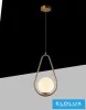 UNIVERSO Pendant light 1xG9 max.10w D210x400x1200mm IP20 Old gold 5 years