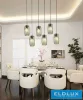 UNIVERSO Pendant Light 1xE27 Max.60w IP20 Black D140x1340mm