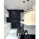 UNIVERSO Pendant lamp 1xE27 IP20 D145x1300mm black