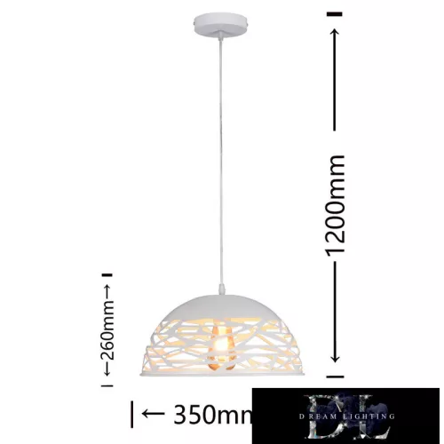 UNIVERSO Pendant E27 max.60w IP20 ∅360 white