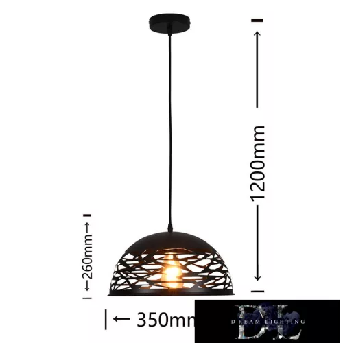 UNIVERSO Pendant E27 max.60w IP20 ∅360 black