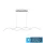   UNIVERSO Pendant LED 26w 2080lm CCT 920x1100mm IP20 white