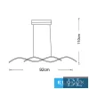   UNIVERSO Pendant LED 26w 2080lm CCT 920x1100mm IP20 white