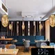 UNIVERSO Pendant light 12W 1080lm 3000k 360° IP20 ∅200x300x1400mm amber