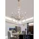 UNIVERSO Chandelier 5 arms 5xE14 Max.40W D50x110cm gold