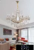 UNIVERSO Chandelier 8 arms 8xE14 Max.40W D72x110cm gold