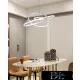 UNIVERSO Pendant light 51w 4080lm CCT switch IP20 White D600x1000mm
