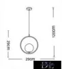 UNIVERSO Pendant light 10W IP20 Old gold 1xG9