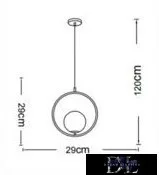 UNIVERSO Pendant light 10W IP20 Old gold 1xG9