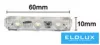 UNIVERSO LED module 3xSMD-2835 DC:12V 1.2w 140lm 3000k 60x10mm 20db/package