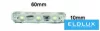 UNIVERSO LED module 3xSMD-2835 DC:12V 1.2w 140lm 6500k 60x10mm 20 pcs/pack
