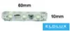 UNIVERSO LED module 3xSMD-2835 DC:12V 1.2w 140lm Red light 60x10mm 20 pcs/pack