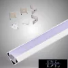UNIVERSO corner aluminum profile with matte white cover plate 2m 45°
