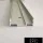 UNIVERSO ceiling aluminum profile without cover plate 1m*10mm