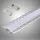 UNIVERSO recessed aluminum profile with matte white cover plate, 2 m, 20 mm