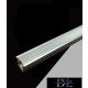 UNIVERSO Recessed profile with LED strip 12V 7W-800lm/M 3000K IP20 2M