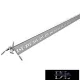 UNIVERSO External corner aluminum profile with matte cover plate 2 m 50*22.34 mm