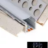 UNIVERSO Internal corner aluminum profile with matt cover plate 2m 50*24.38mm