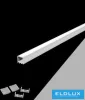 UNIVERSO LED aluminum profile with matte white cover plate 2 m 35 x 35 mm