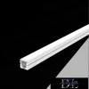 UNIVERSO silicone profile, matt white, 1 m, 10*10 mm