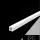 UNIVERSO silicone profile, matt white, 1 m, 10*10 mm